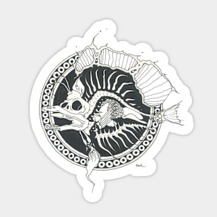 Freaky Fish Sticker